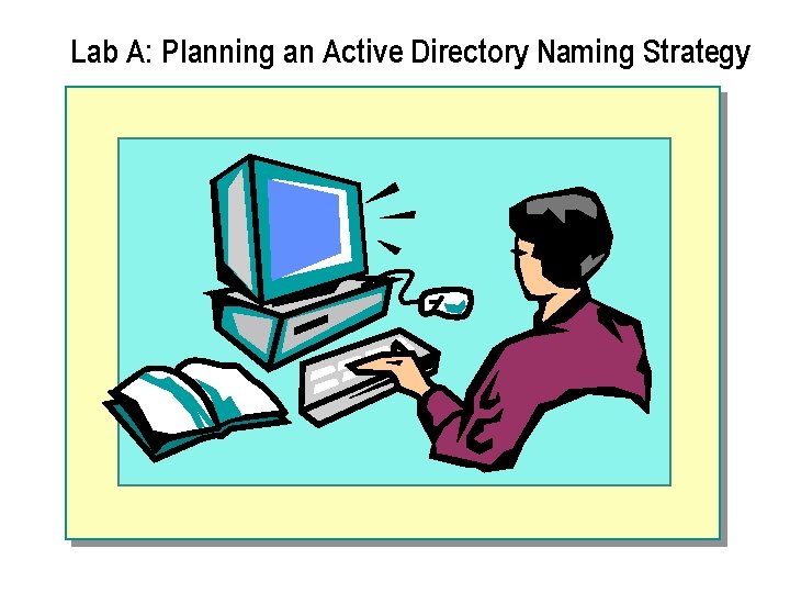 Lab A: Planning an Active Directory Naming Strategy 