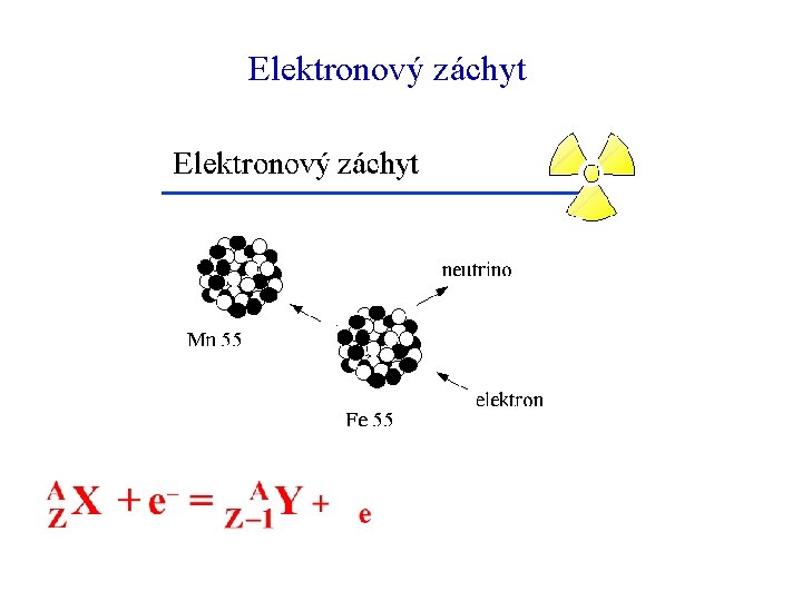 Elektronový záchyt 