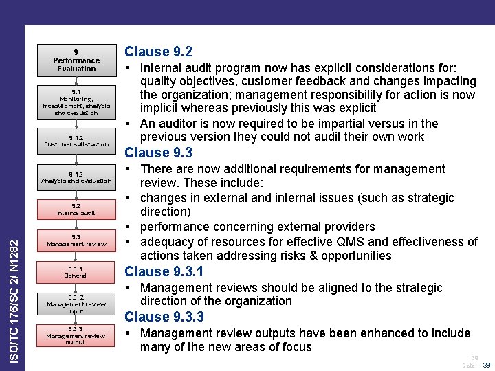 9 Performance Evaluation 9. 1 Monitoring, measurement, analysis and evaluation 9. 1. 2 Customer