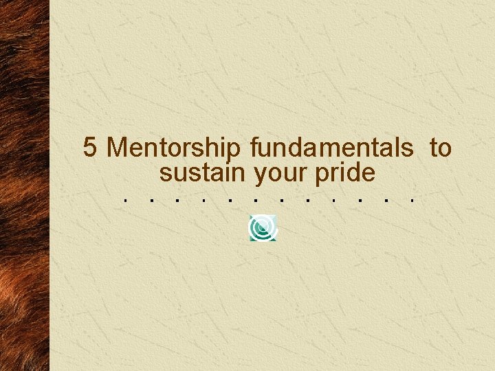 5 Mentorship fundamentals to sustain your pride 