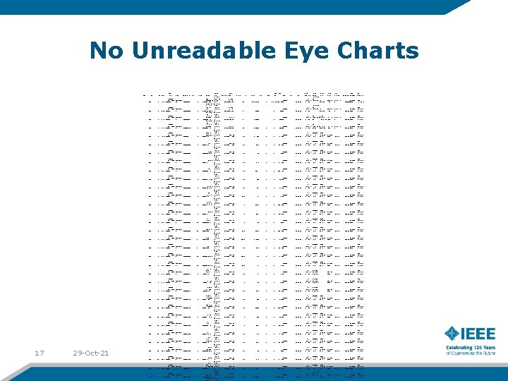 No Unreadable Eye Charts Year Per Order Ref. Doc. Num Item 5 9 I-0000150023