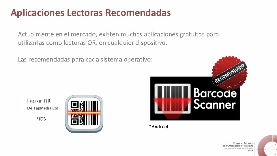 Aplicaciones Lectoras Recomendadas Actualmente en el mercado, existen muchas aplicaciones gratuitas para utilizarlas como