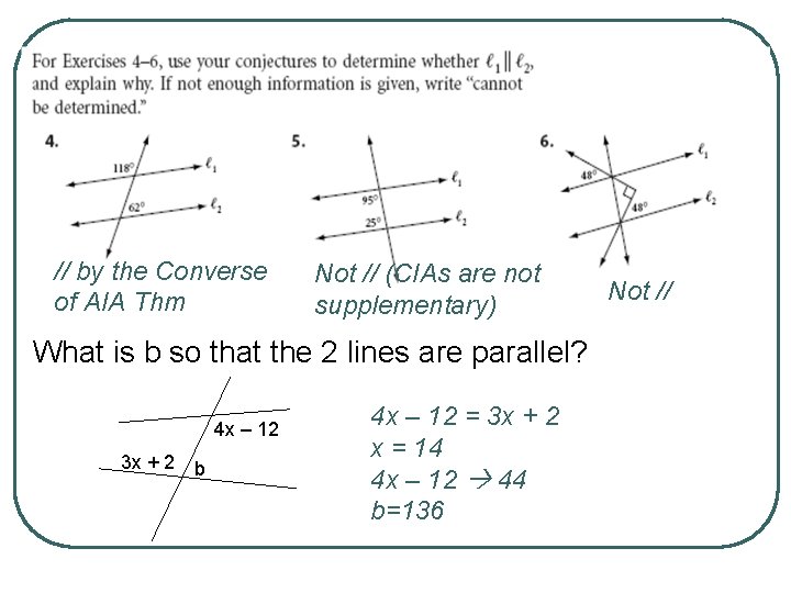 // by the Converse of AIA Thm Not // (CIAs are not supplementary) What
