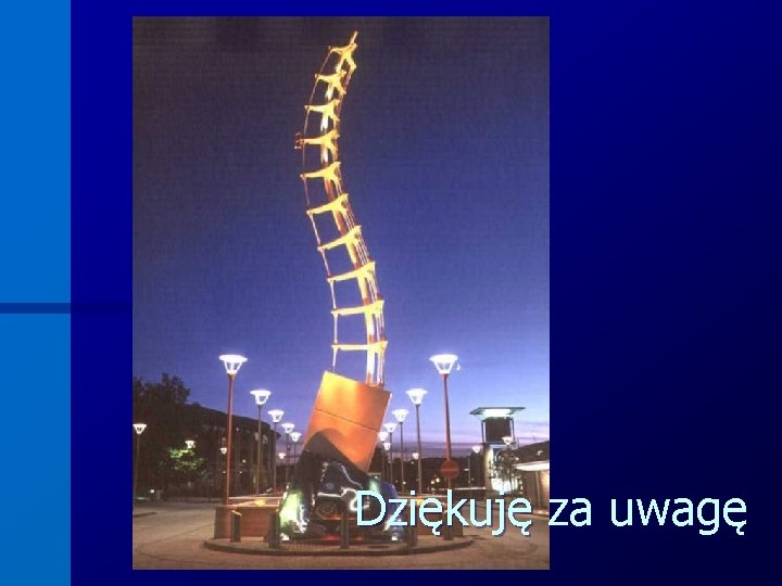 Dziękuję za uwagę 