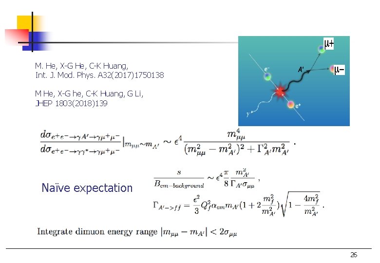 M. He, X-G He, C-K Huang, Int. J. Mod. Phys. A 32(2017)1750138 M He,