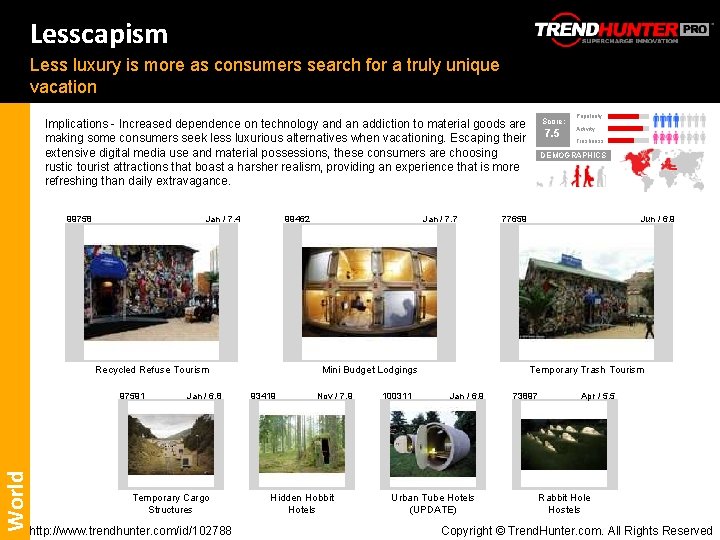 Lesscapism Less luxury is more as consumers search for a truly unique vacation Score: