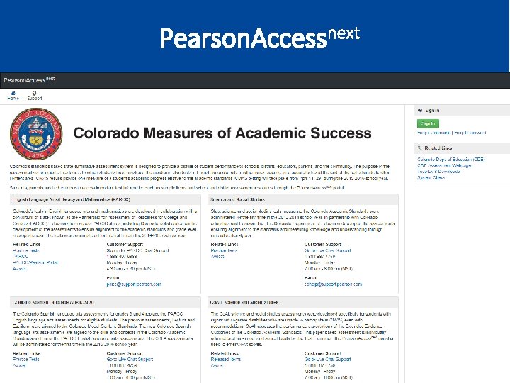 Pearson. Accessnext 