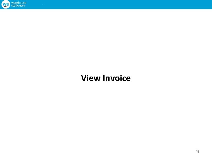 View Invoice 45 