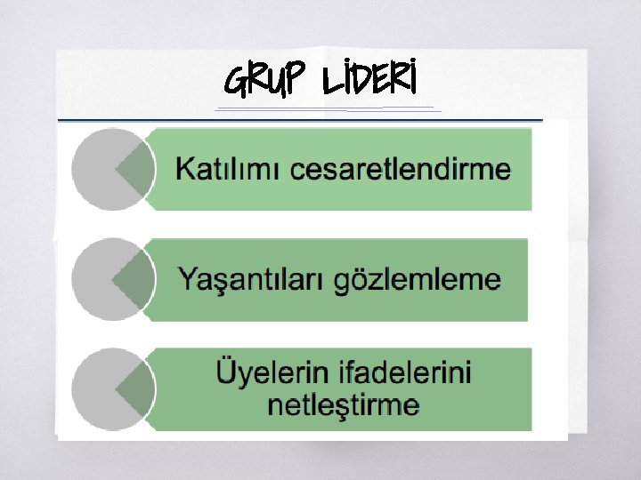 GRUP LİDERİ 