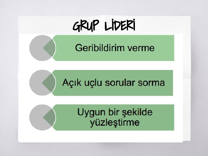 GRUP LİDERİ 