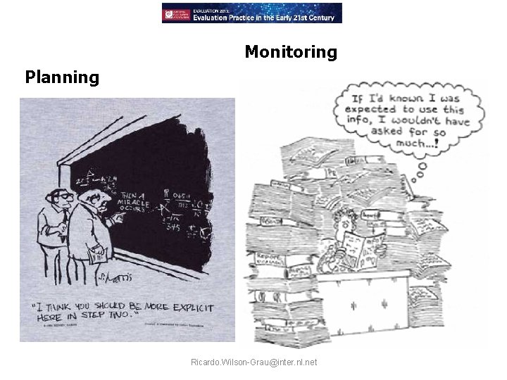Monitoring Planning Ricardo. Wilson-Grau@inter. nl. net 
