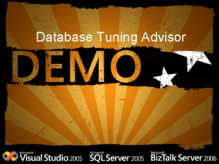 Database Tuning Advisor 