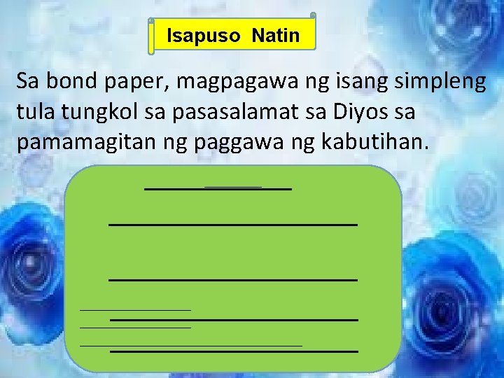 Isapuso Natin Sa bond paper, magpagawa ng isang simpleng tula tungkol sa pasasalamat sa Isapuso Natin Sa bond paper, magpagawa ng isang simpleng tula tungkol sa pasasalamat sa
