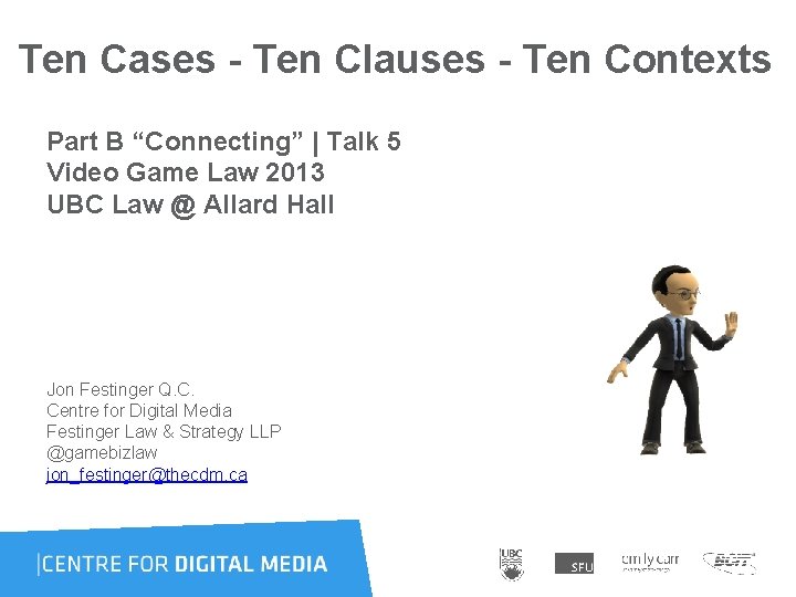 Ten Cases - Ten Clauses - Ten Contexts Part B “Connecting” | Talk 5