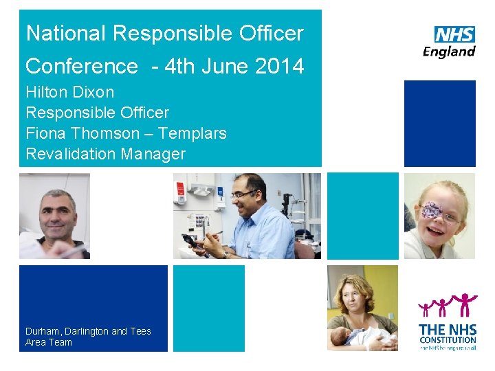 National Responsible Officer Conference - 4 th June 2014 Hilton Dixon Responsible Officer Fiona
