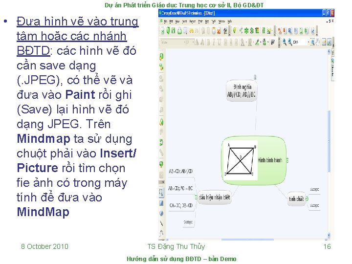 Dự án Phát triển Giáo dục Trung học cơ sở II, Bộ GD&ĐT •