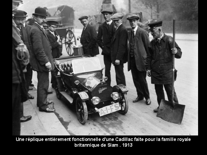 Une réplique entièrement fonctionnelle d'une Cadillac faite pour la famille royale britannique de Siam.