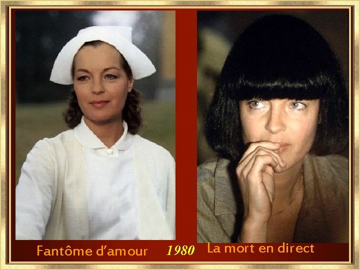 Fantôme d’amour 1980 La mort en direct 