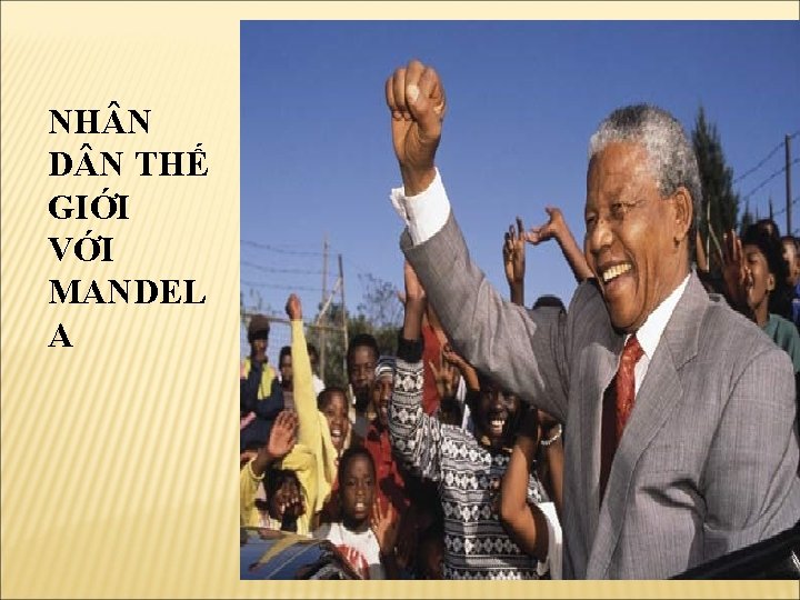 NH N D N THẾ GIỚI VỚI MANDEL A 