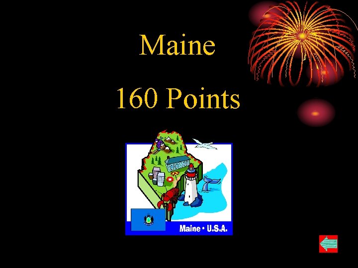 Maine 160 Points 