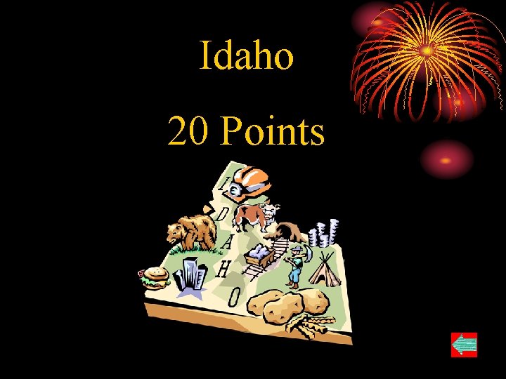 Idaho 20 Points 