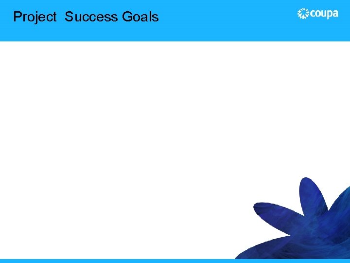 Project Success Goals 