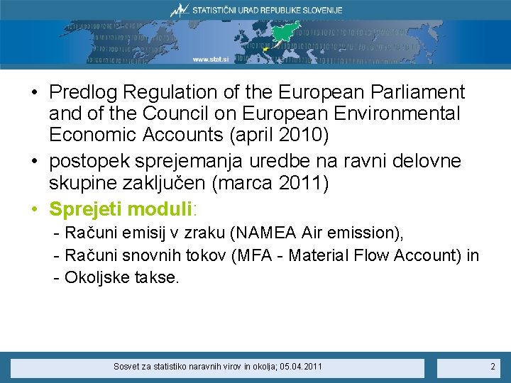  • Predlog Regulation of the European Parliament and of the Council on European