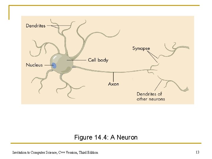 Figure 14. 4: A Neuron Invitation to Computer Science, C++ Version, Third Edition 13