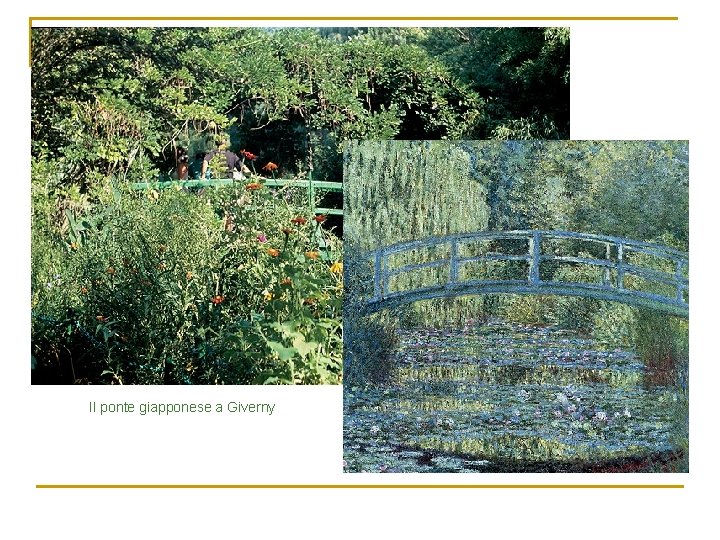 Il ponte giapponese a Giverny 