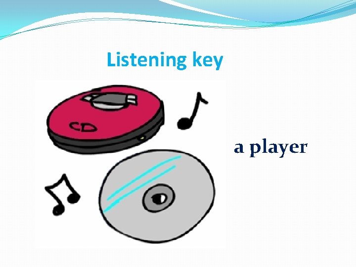 Listening key a player 