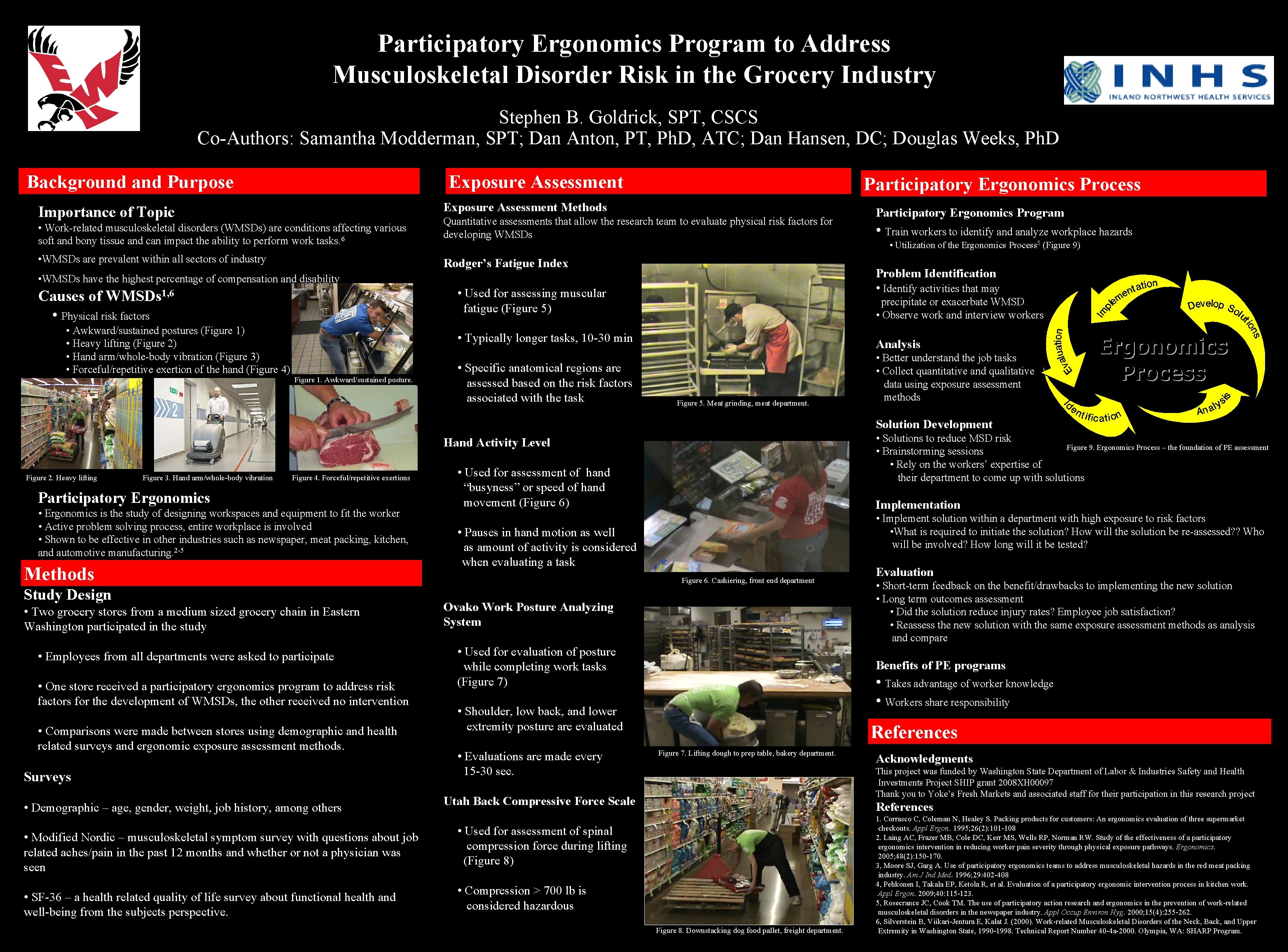 Participatory Ergonomics Program to Address Musculoskeletal Disorder Risk in the Grocery Industry Stephen B.