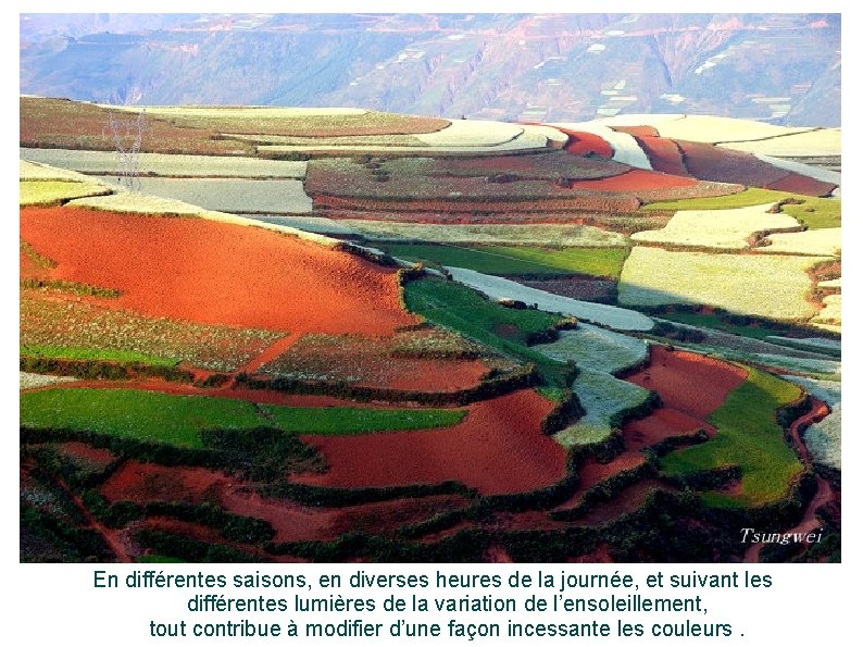 En différentes saisons, en diverses heures de la journée, et suivant les différentes lumières