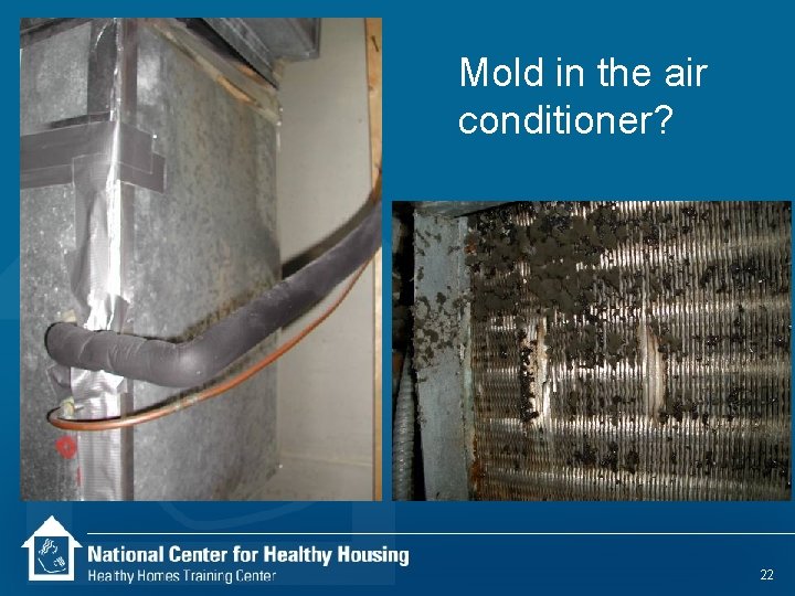 Mold in the air conditioner? 22 