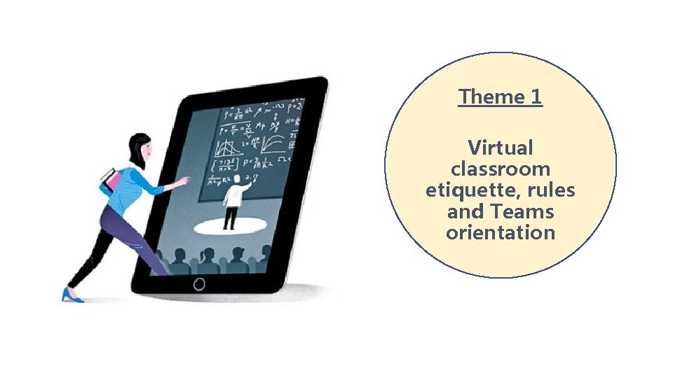 Theme 1 Virtual classroom etiquette, rules and Teams orientation 