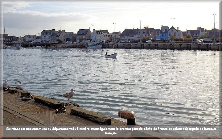 Guilvinec est une commune du département du Finistère et est également le premier port