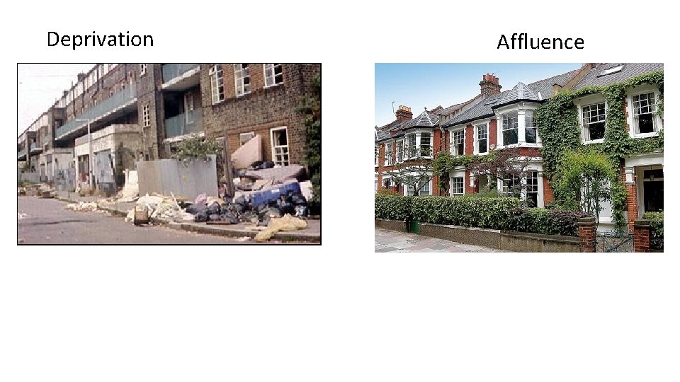 Development Gaps Within Urban Areas LO To explore