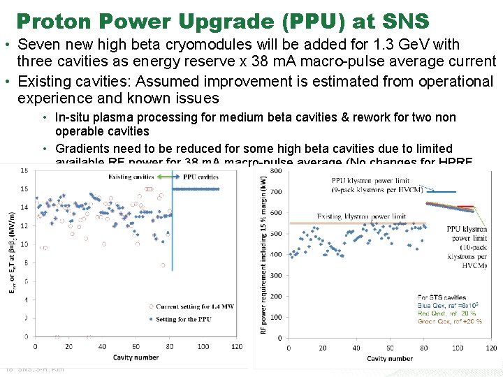 Proton Power Upgrade (PPU) at SNS • Seven new high beta cryomodules will be