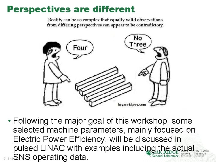 Perspectives are different • Following the major goal of this workshop, some selected machine