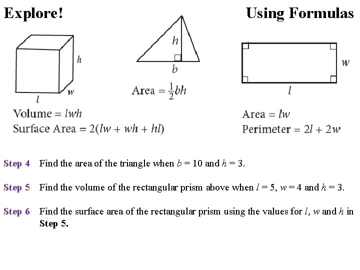 Lesson 2 3 Core Focus on Introductory Algebra