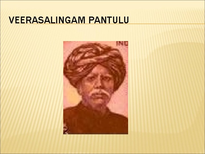 VEERASALINGAM PANTULU 