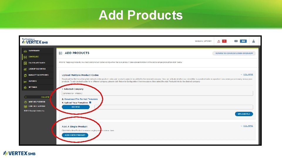 Add Products 
