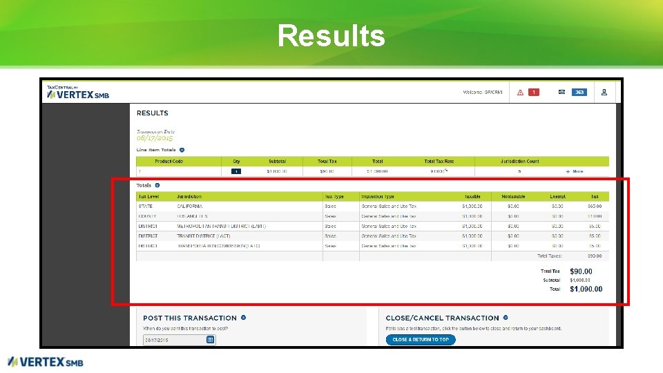 Results 
