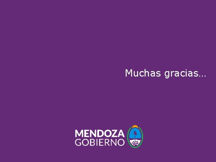 Muchas gracias… 