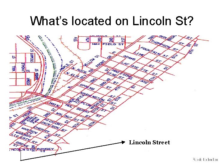 What’s located on Lincoln St? Lincoln Street 