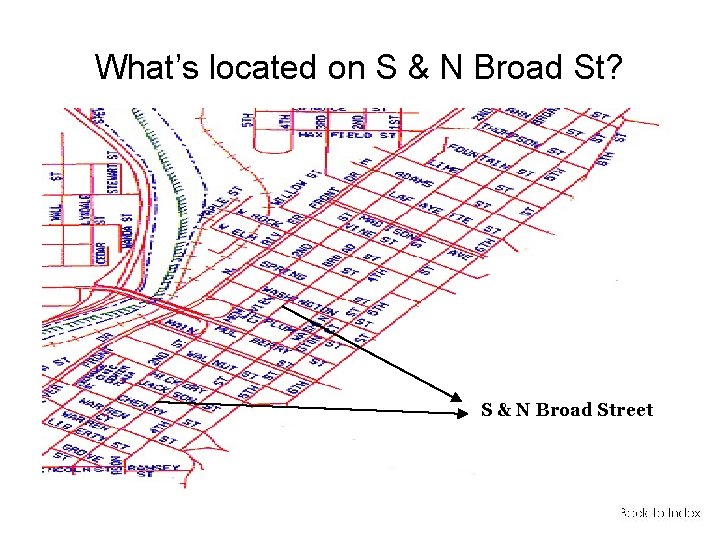 What’s located on S & N Broad St? S & N Broad Street 