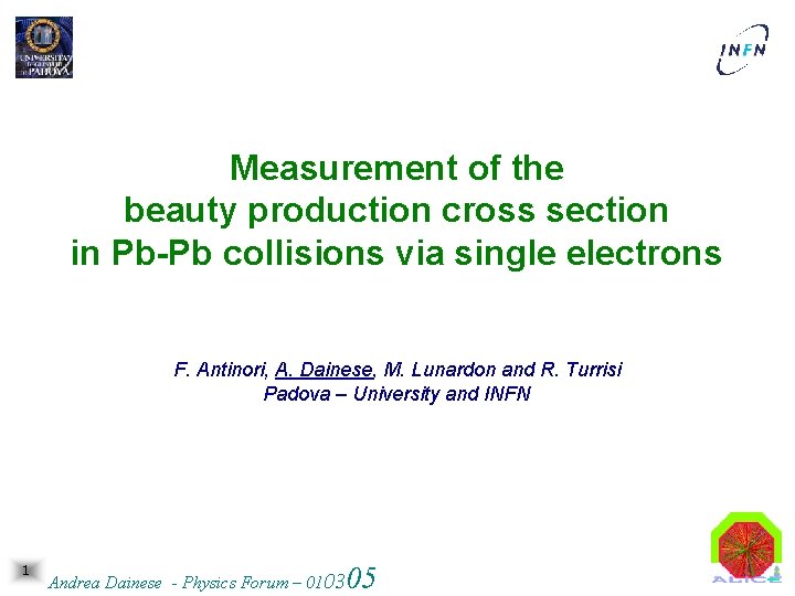 Measurement of the beauty production cross section in Pb-Pb collisions via single electrons F.