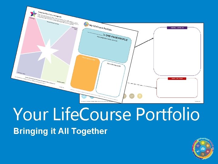 Your Life. Course Portfolio Bringing it All Together 