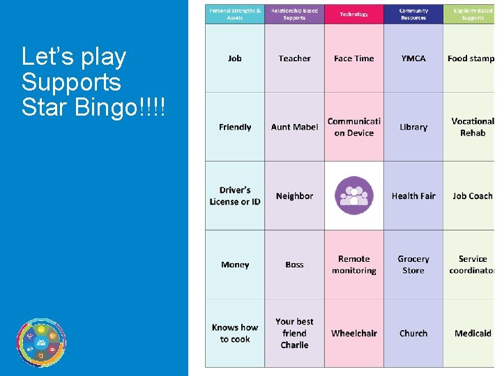 Let’s play Supports Star Bingo!!!! 