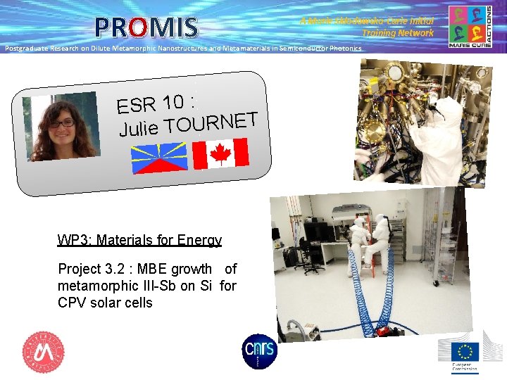 PROMIS A Marie Skłodowska-Curie Initial Training Network Postgraduate Research on Dilute Metamorphic Nanostructures and