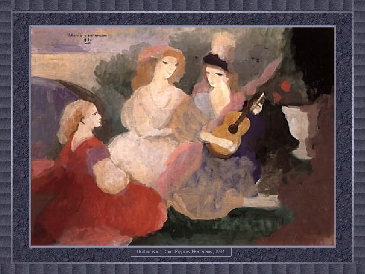 Guitarrista e Duas Figuras Femininas, 1934 